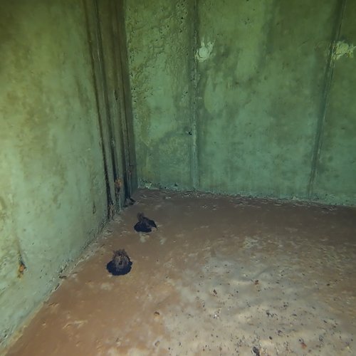Sprinklertank-Inspektion: Betontank, 15 Jahre – Sprinkleranlage Tankboden Schwere Ablagerungen Ecke Inspektion